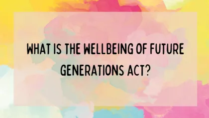 1 What is the wellbeing of future generations act