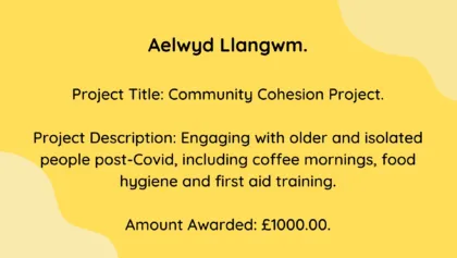 2020 21 Llangwm E