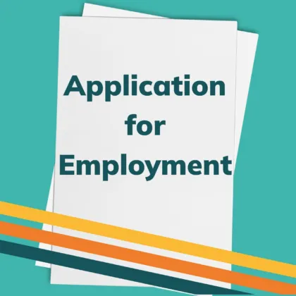 Application for Employment